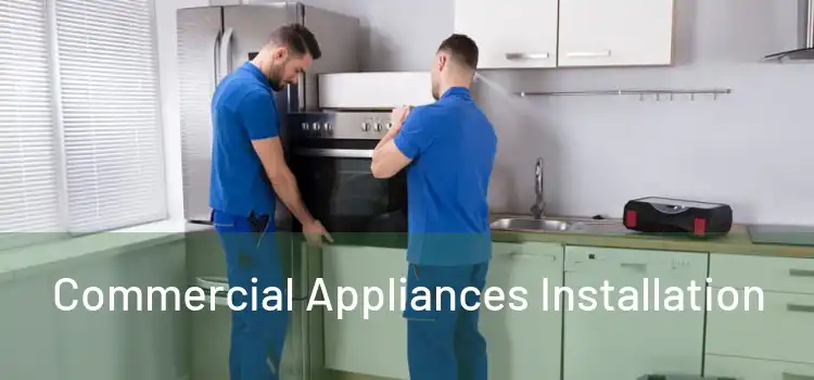 Commercial Appliances Installation 
