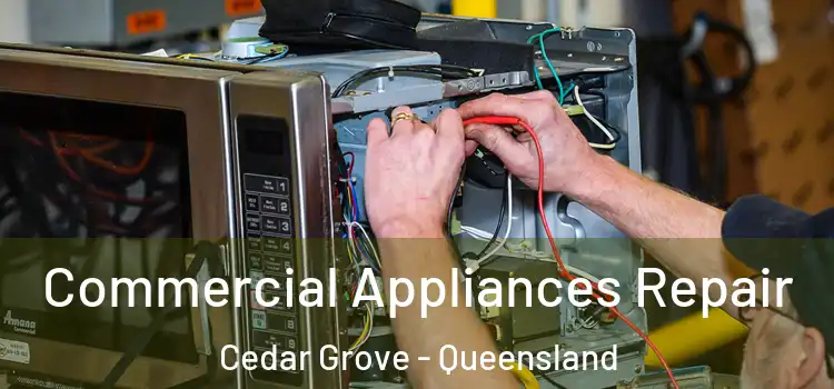 Commercial Appliances Repair Cedar Grove - Queensland