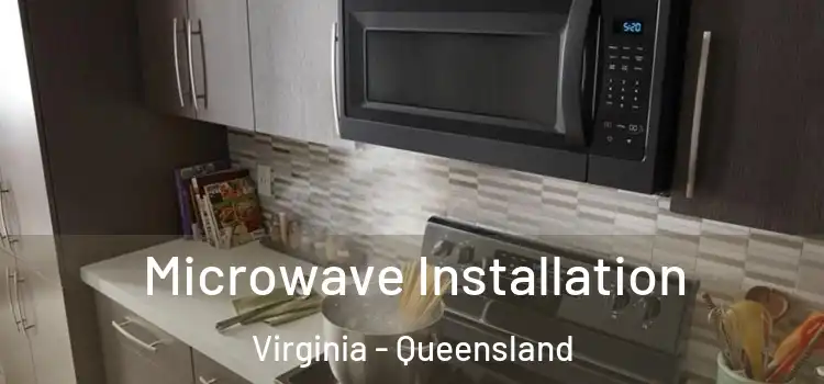 Microwave Installation Virginia - Queensland